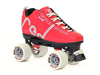 Labeda Voodoo U3 Cardinal Red Quad Roller Derby Skates