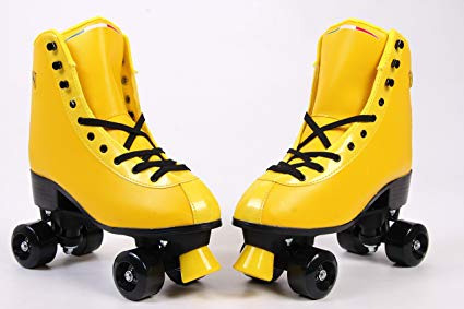 Ferrari Classic Roller Skates, Yellow, Size 37 Review
