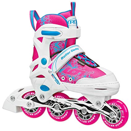Roller Derby ION 7.2 Girl's Adjustable Inline Skates - I145G