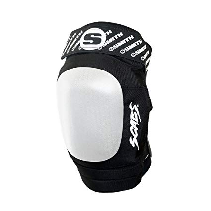 Smith Safety Gear Elite II Knee Pads, Black/White, Large/X-Large