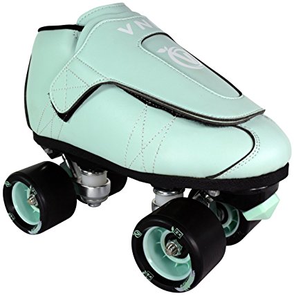 VNLA Mint Jam Skate Mens & Womens Skates - Roller Skates for Women & Men - Adjustable Roller Skate/Rollerskates - Outdoor & Indoor Adult Skate - Kid/Kids Skates (Mint Green)