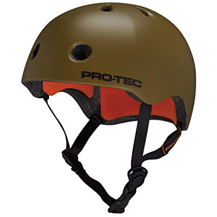 PROTEC Original Street Lite Helmet, Army Green, X-Small