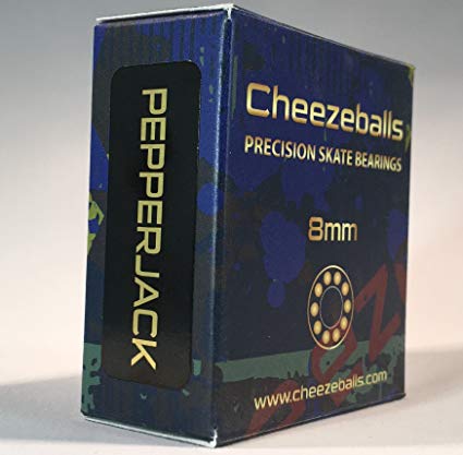 Cheezeballs Pepperjack Skate Bearings 8mm