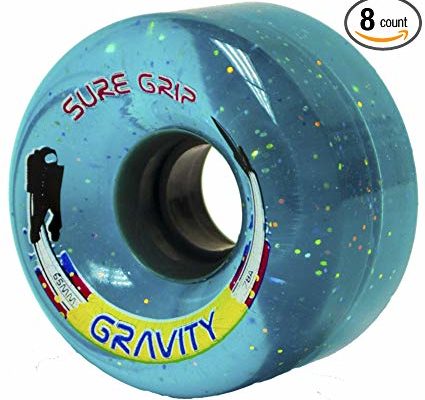 Sure-Grip Gravity Roller Skate Wheels Blue Review