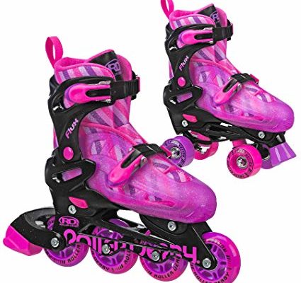 Roller Derby Flux Girls Inline/Roller Combo Skate Small (12-2) Review