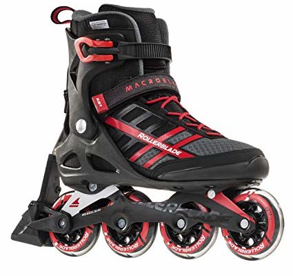 Rollerblade Macroblade 84 ABT Men’s Adult Fitness Inline Skate, Black and Red, Performance Inline Skates Review