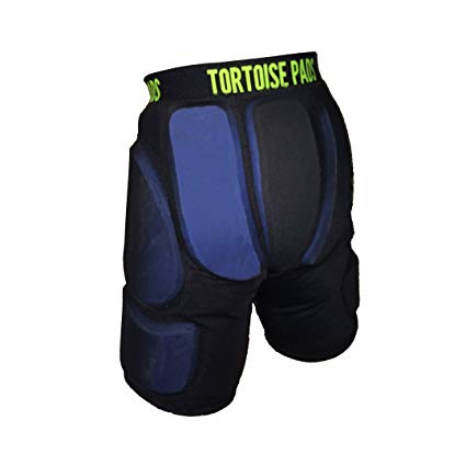 Tortoise Pads High Impact Padded Shorts with Single Density EVA Foam - Pad Thickness: 1/2”