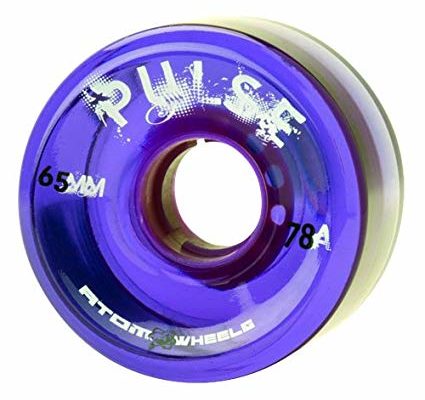 Atom Pulse Purple Outdoor Quad Roller Skate Wheels Review