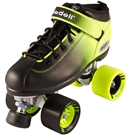 Riedell New Dart 2 Tone Ombre Quad Roller Speed Skate Youth & Adult Sizes!