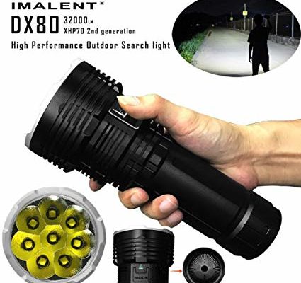 Dreamyth IMALENT DX80 XHP70 LED Most Powerful Flood LED Seach Flashlight Review