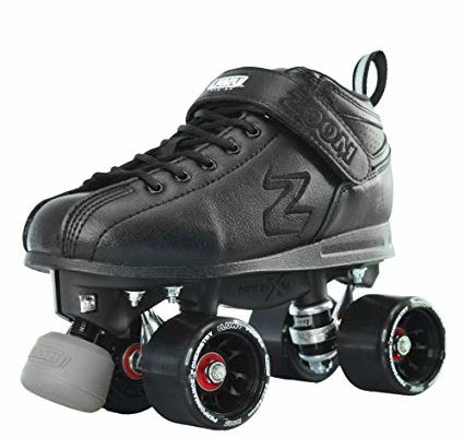 Crazy Skates Zoom Speed Roller Skates | High Performance Speed Wheels and Bearings | Black Review