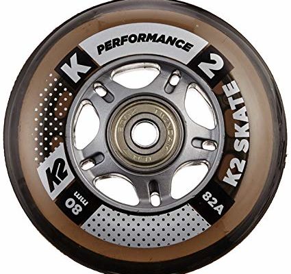 K2 Performance 80mm Inline Skate Wheel & Bearing 8-Pack Kit Review