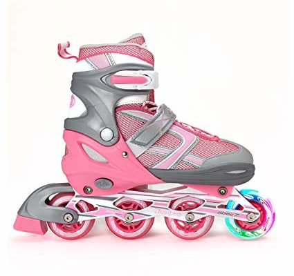Premium Adjustable Inline Skates for Girls, Featuring Illuminating Front Wheels, Awesome-looking, One-of-a-Kind, Comfortable & Durable Rollerblades Review