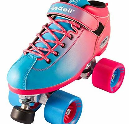 Riedell Pink and Blue Dart Ombre Roller Skate Review