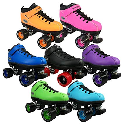 Riedell Dart Roller Skates - Purple Size 1