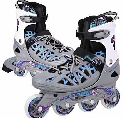 WeSkate Adult Rollerblades Adjustable Outdoor Speed Large Size Buckle Inline Skates For Men/Women/Youth Review