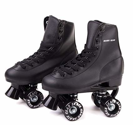 Skate Gear Soft Boot Roller Skate, Retro Fashion High Top Design in Faux Leather for Indoor & Outdoor Review